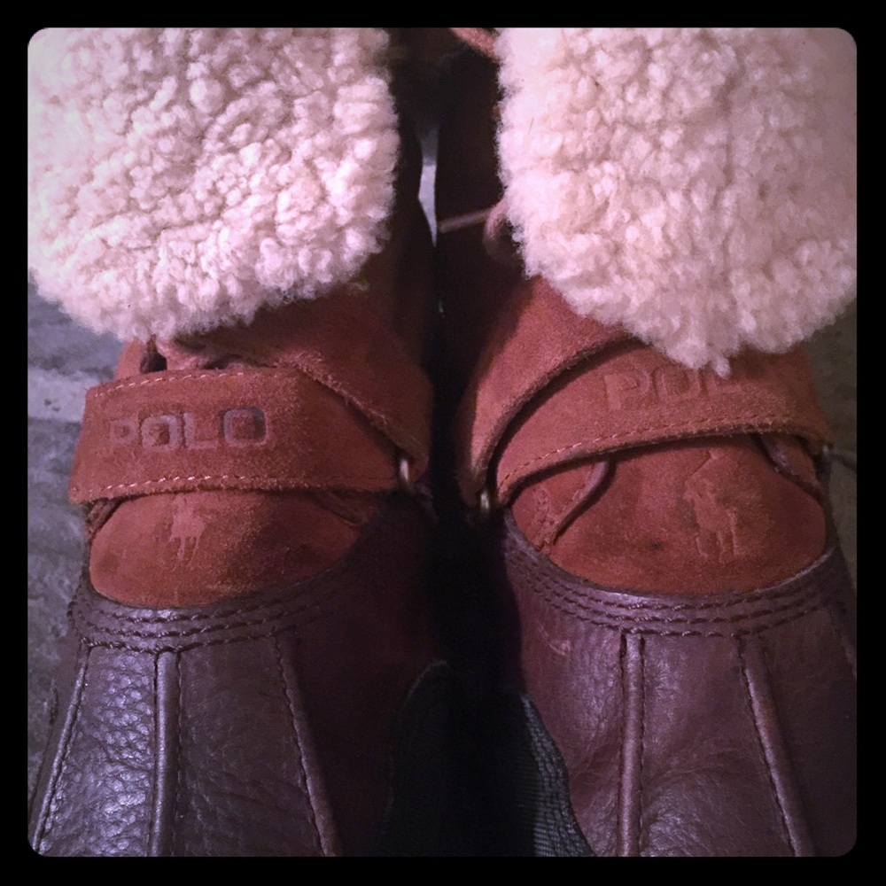 Polo Ralph Lauren shearling lined boot - Picture 3 of 8